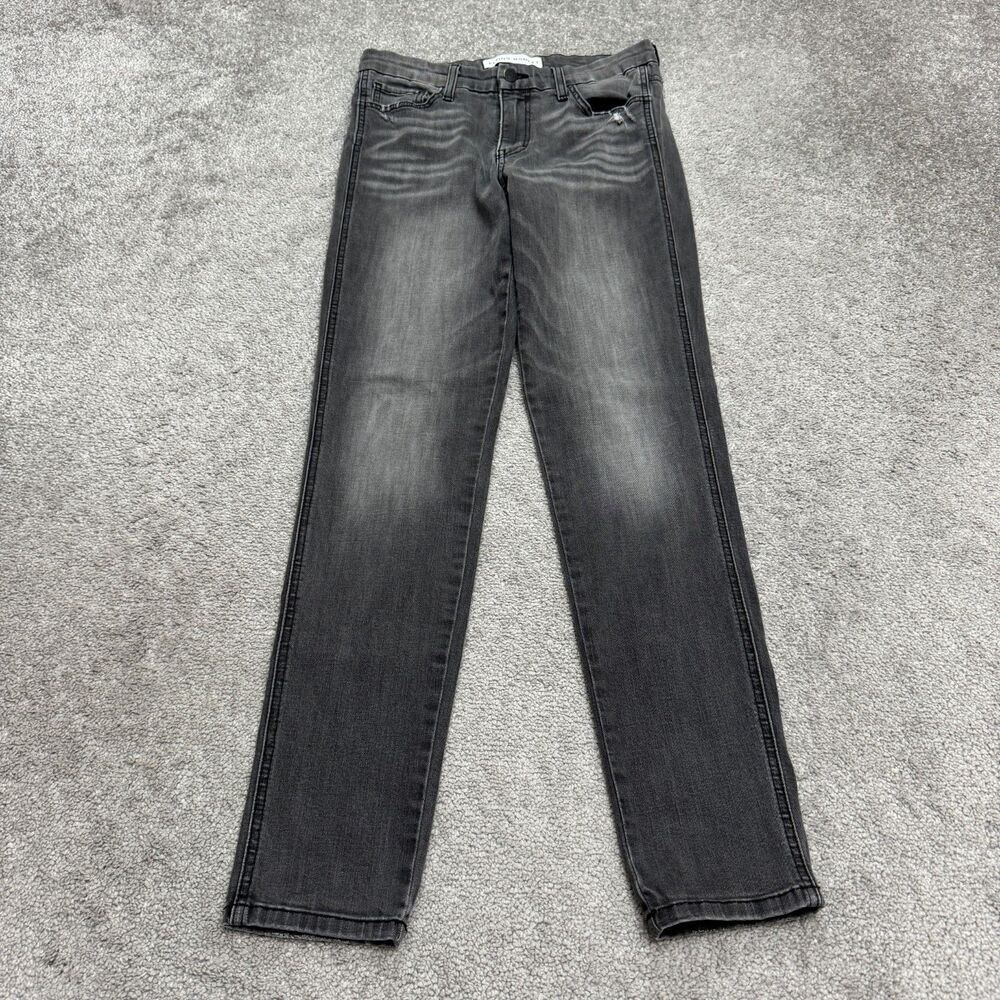 Flying Monkey Skinny Denim Jeans Womens 29 gray Charcoal Wash Mid Rise Stretch